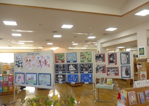 三朝小学校児童版画